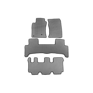Килимки EVA (3 ряди, сірі) Toyota Land Cruiser Prado 120 2002-2009 рр. фото 1