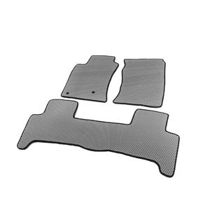 Килимки EVA (3 ряди, сірі) Toyota Land Cruiser Prado 120 2002-2009 рр. фото 4