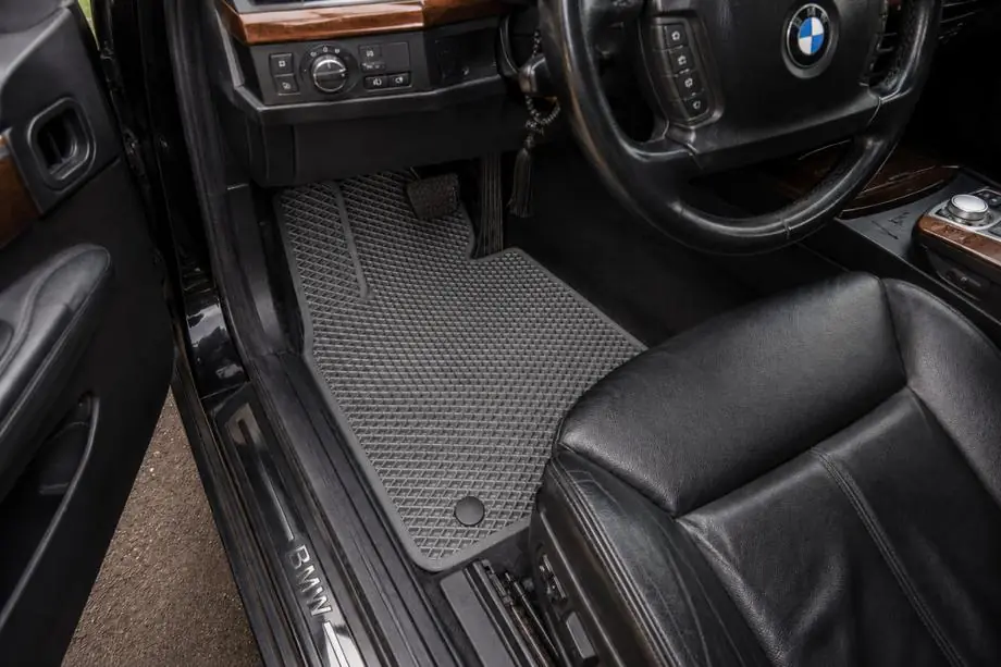 BMW 7 серія E65/66 2001-2008 рр. Килимки E65 (EVA, сірі)