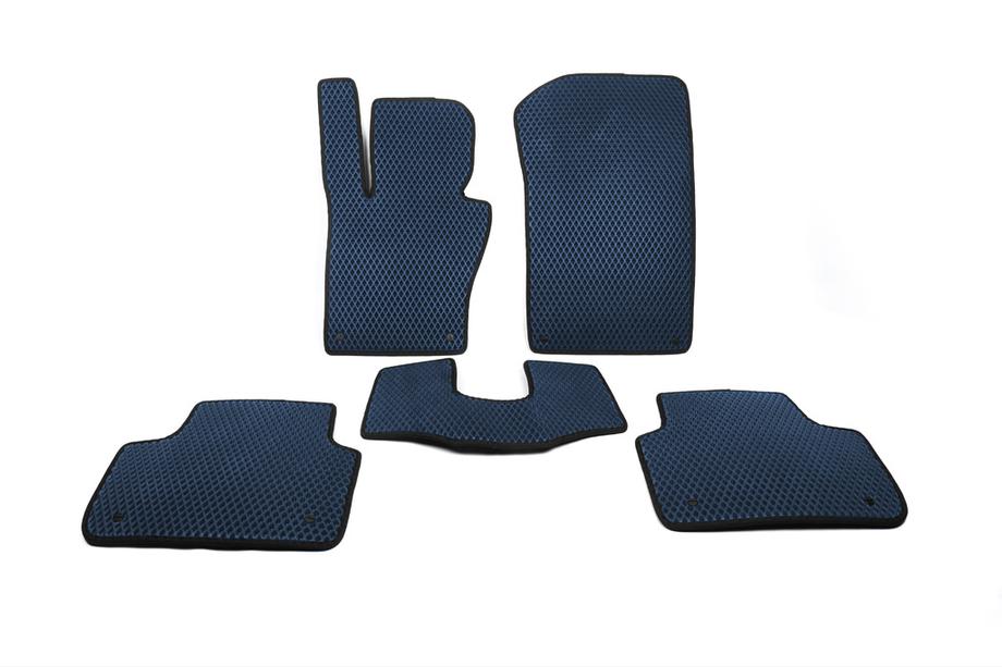 BMW X3 E83 2003-2010 рр. Килимки EVA (сині) Image