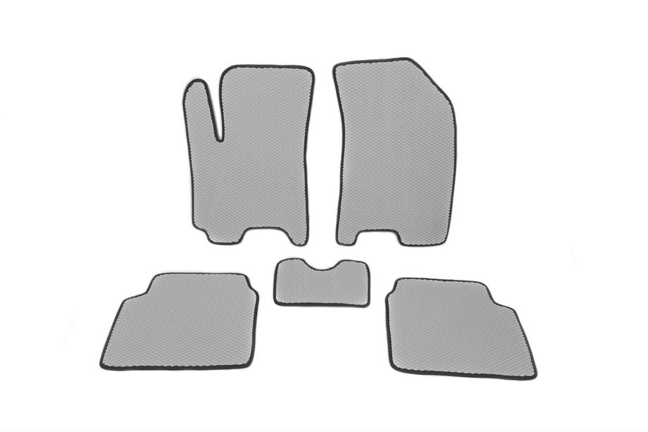 Chevrolet Aveo T200 2002-2008 рр. Килимки EVA (сірі) Image