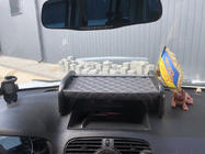Renault Kangoo 2008-2020 рр. Полиця на панель (Сіра з сірою ниткою) фото 2