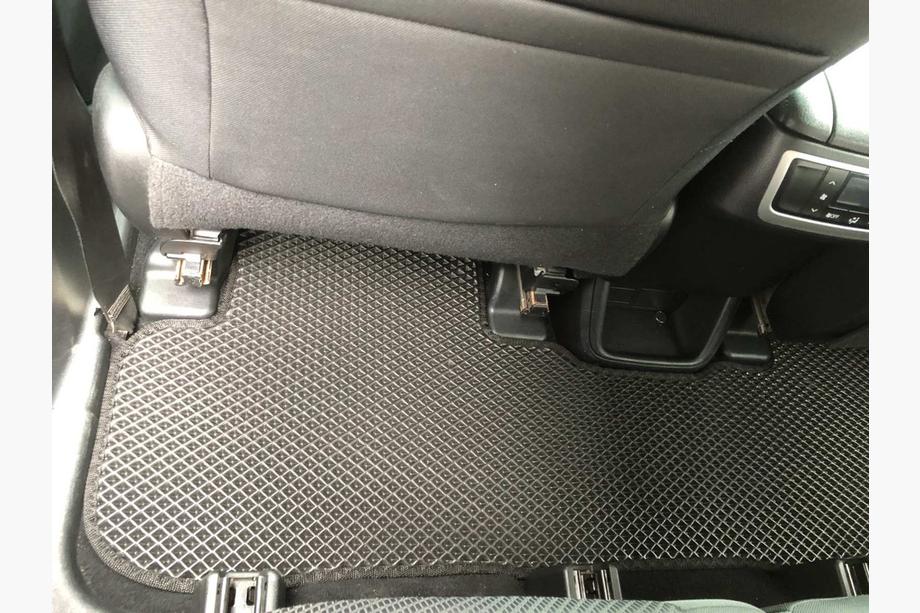 Toyota Highlander 2013-2019 рр. Килимки EVA (3 ряди, чорні) Фото 8