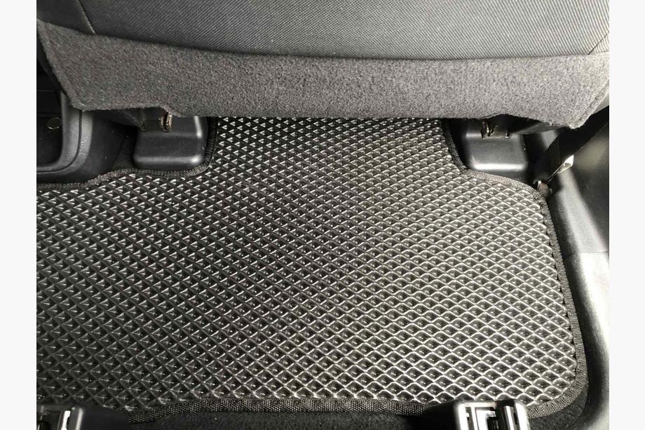 Toyota Highlander 2013-2019 рр. Килимки EVA (3 ряди, чорні) Фото 10