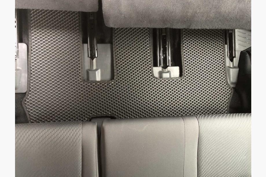 Toyota Highlander 2013-2019 рр. Килимки EVA (3 ряди, чорні) Фото 16