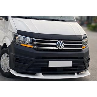 Накладка ліп на передній бампер (під фарбування) Volkswagen Crafter 2016- рр. фото 1