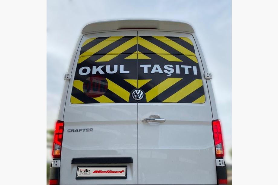 Volkswagen Crafter 2016- рр. Спойлер (під фарбування) Image