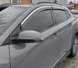 Вітровики з хромованим молдингом (4 шт, Niken) фото 2