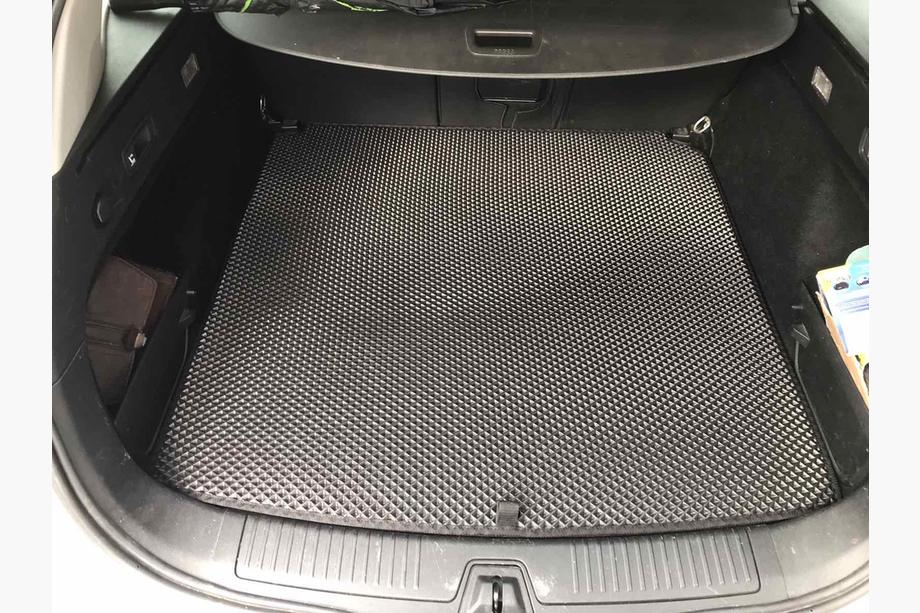 Renault Talisman 2015-2022 рр. Килимок багажника (EVA, чорний) Image