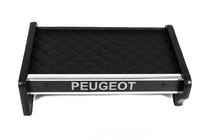 Peugeot Boxer 1994-2006 рр. Полиця на панель 1994-1999 (Чорна з чорною ниткою) фото 4