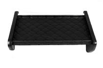 Peugeot Boxer 1994-2006 рр. Полиця на панель 1994-1999 (Чорна з чорною ниткою) фото 6