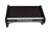 Peugeot Boxer 1994-2006 рр. Полиця на панель 1994-1999 (Чорна з червоною ниткою) фото 2