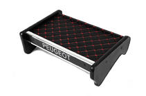 Peugeot Boxer 1994-2006 рр. Полиця на панель 1994-1999 (Чорна з червоною ниткою) фото 1