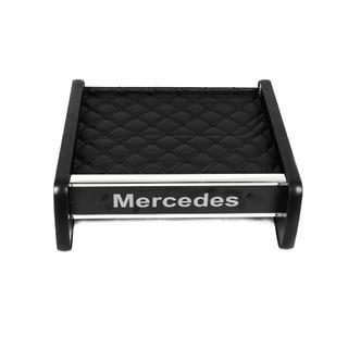 Полиця на панель (Чорна з чорною ниткою) фото 2