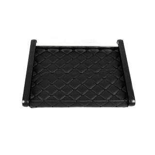 Полиця на панель (Чорна з чорною ниткою) фото 4