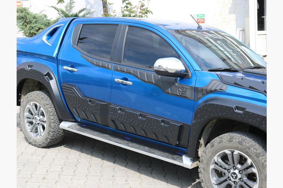 Mitsubishi L200 2015-2024 рр. Молдинг двері EuroCap (6 шт, ABS) Фото 8