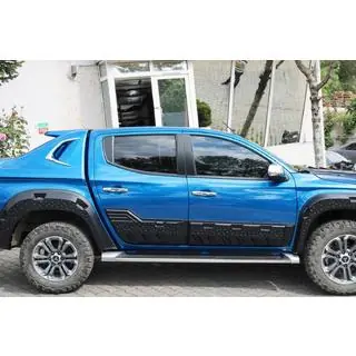 Молдинг двері EuroCap (6 шт, ABS) Fiat Fullback 2016- рр. фото 1