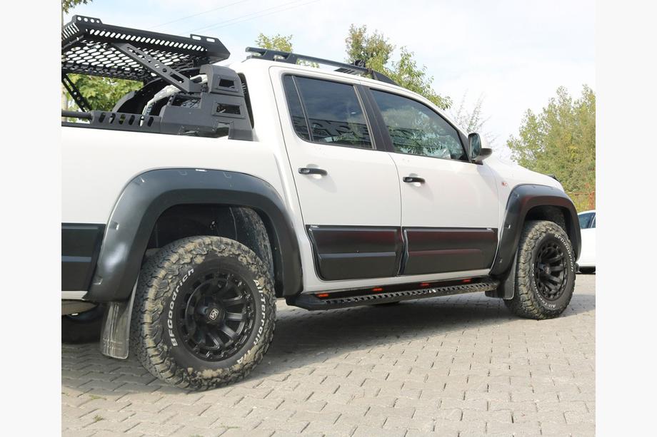 Volkswagen Amarok 2010-2022 рр. Молдинг двері EuroCap (6 шт, ABS) Фото 5