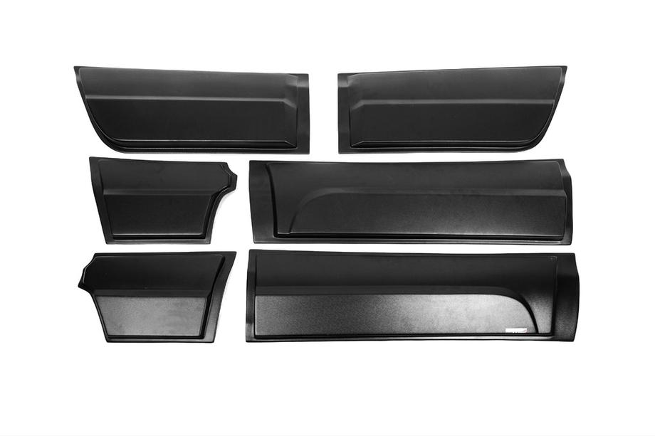 Volkswagen Amarok 2010-2022 рр. Молдинг двері EuroCap (6 шт, ABS) Фото 6