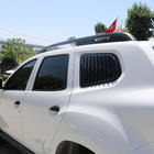 Dacia Duster 2018-2024 рр. Накладки на задні вікна EuroCap (2 шт, ABS) фото 3