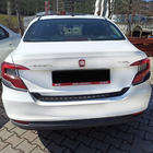 Fiat Tipo 2016- рр. Накладка на кришку багажника (3 шт, ABS) фото 3