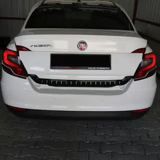 Накладка на кришку багажника (3 шт, ABS) Fiat Tipo 2016- рр. фото 2
