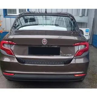 Накладка на кришку багажника (3 шт, ABS) Fiat Tipo 2016- рр. фото 1
