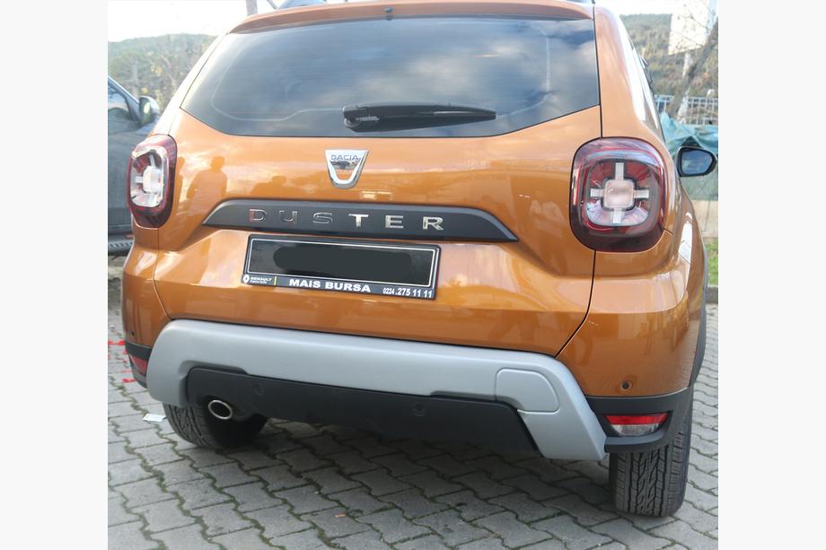 Накладка на задній бампер U-Type (ABS, сіра) Image