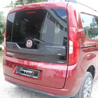 Накладка на кришку багажника (ABS) Fiat Doblo II 2010-2022 рр. фото 1
