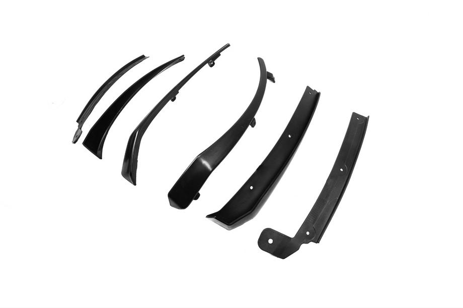 Chevrolet Camaro 2015- рр. Бризковики Premium (6 шт) Image