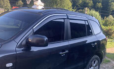 Вітровики з хромованим молдингом (4 шт, Niken) фото 1