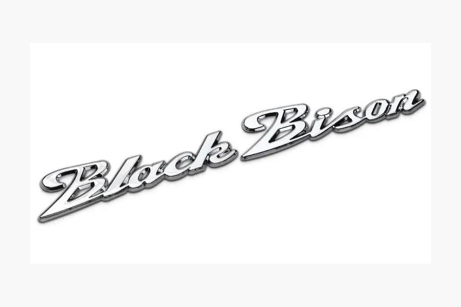 Mercedes-Benz Напис Black Bison Image