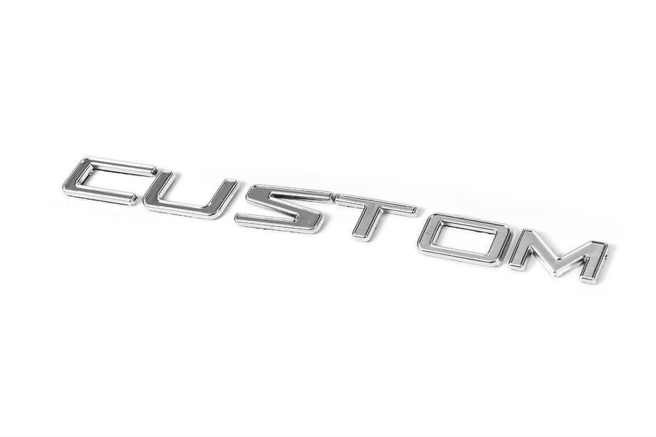 Ford Custom 2013-2022 рр. Напис Custom (180 на 13 мм) Image