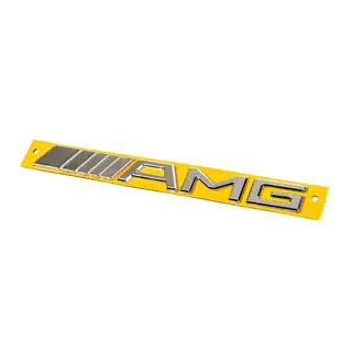 Шильдик AMG (20см, ABS, хром) фото 1