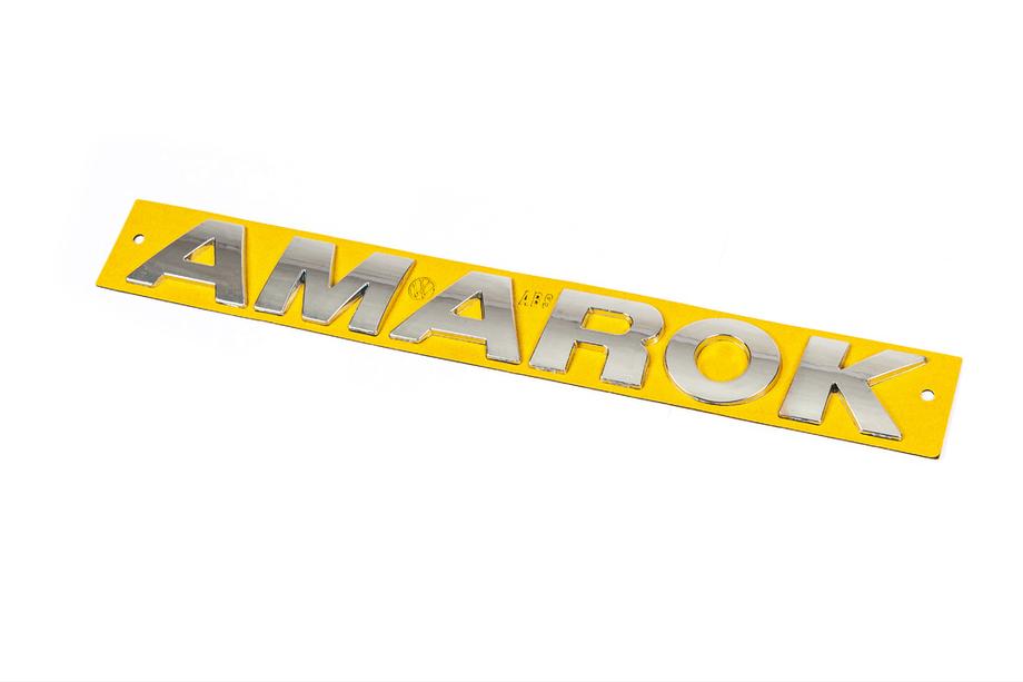 Volkswagen Amarok 2010-2022 рр. Надпис «Amarok» 290мм на 35мм Фото 1