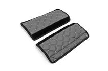 Накидка на ремні безпеки ECO (2 шт, Сірий з сірою ниткою) фото 8