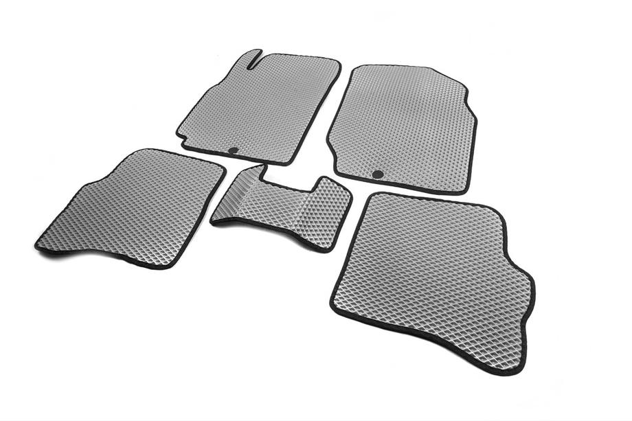 Nissan Almera B10 Classic 2006-2012 рр. Килимки EVA (сірі) Фото 2