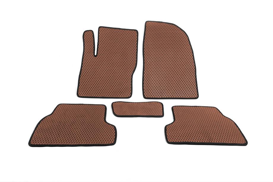 Ford Focus II 2008-2011 рр. Килимки EVA (коричневі) Image