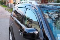 Peugeot 4007 2007-2013 рр. Вітровики (4 шт, HIC) фото 1