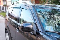 Peugeot 4007 2007-2013 рр. Вітровики (4 шт, HIC) фото 5