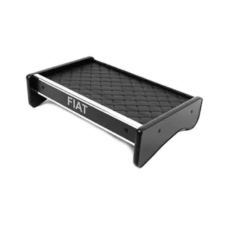 Полиця на панель (Чорна з чорною ниткою) фото 1