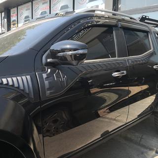 Mercedes X class Верхній молдинг двері (6 шт, ABS)