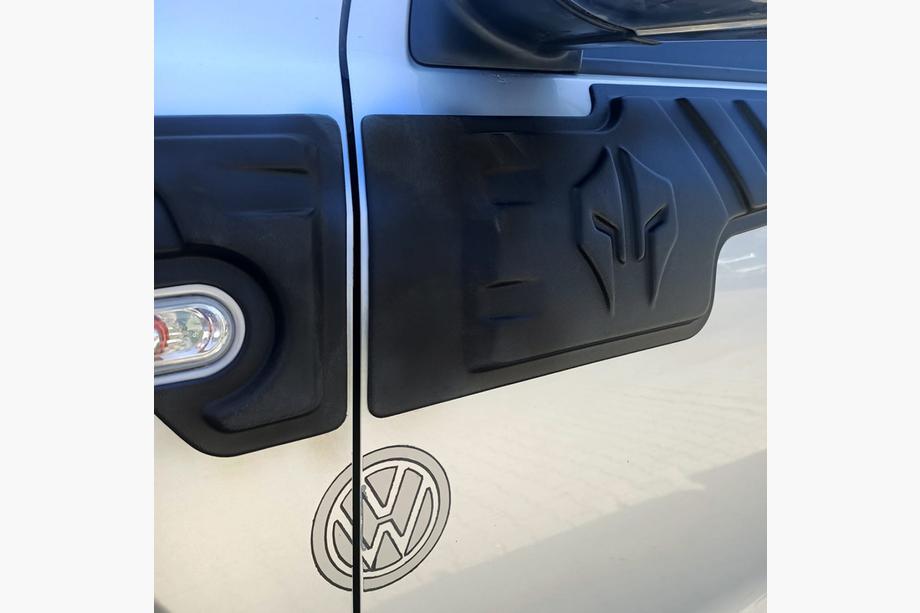 Volkswagen Amarok 2010-2022 рр. Верхні молдинги дверей (6 шт, ABS) Фото 4