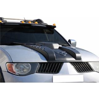 Накладка на капот V2 (ABS) Mitsubishi L200 2006-2015 рр. фото 1