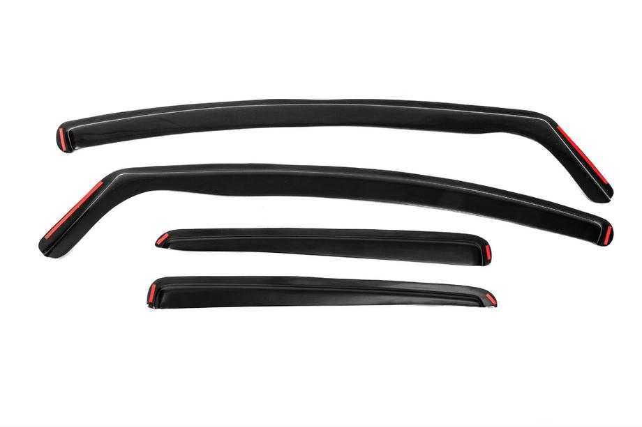 Ford Focus III 2011-2017 рр. Вітровики вставні SD/HB (Esa, 4 шт) Image