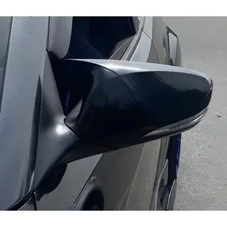 Накладки на дзеркала із вирізом під поворот BMW-style (2 шт) фото 1