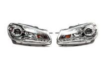 Volkswagen Golf 6 2008-2014 рр. Передні фари Silver (2 шт, LED) фото 2