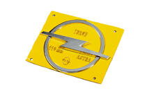 Значок Opel 7326D (110мм на 140мм) фото 2