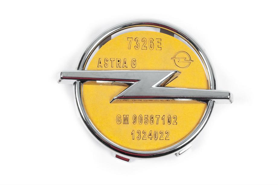 Opel Corsa C 2000-2006 рр. Передній значок Opel 9196806 (95мм) Image