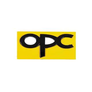 Емблема OPC 36мм на 85 мм (Чорний) фото 1